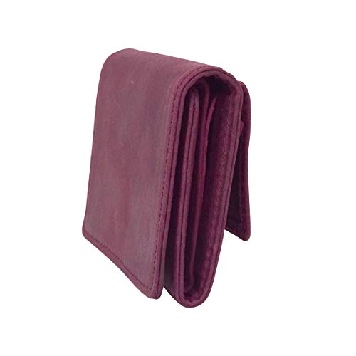 Soul of Artisan No.78029-wine Men's Sole of Artisan Trifold Wallet, Ultra Small, Small, Thin, Wagyu Beef, Leather, Made in Japan, Popular, Compact, Genuine Leather, Lightweight, Thin Cowhide, red3