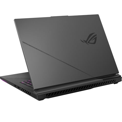 ROG Strix G18 Gaming Laptop, AMD Ryzen 9-8940HX, 16 GB DDR5 RAM, 2 TB PCIe SSD, 18" 2.5K (2560x1600) Nebula Display 240Hz, Nvidia G-Force RTX 5070, 4-Zone RGB Keyboard, W11 Home, Eclipse Gray - Notebook - Immagine 8
