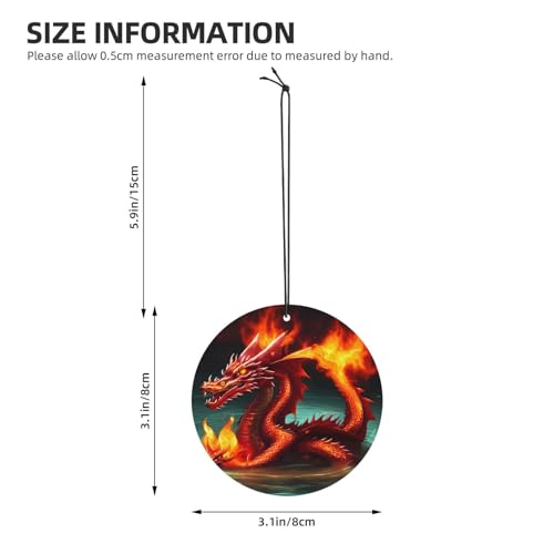 Hojas aromáticas Dragon King in Fire para auto y ambiente miniatura 4