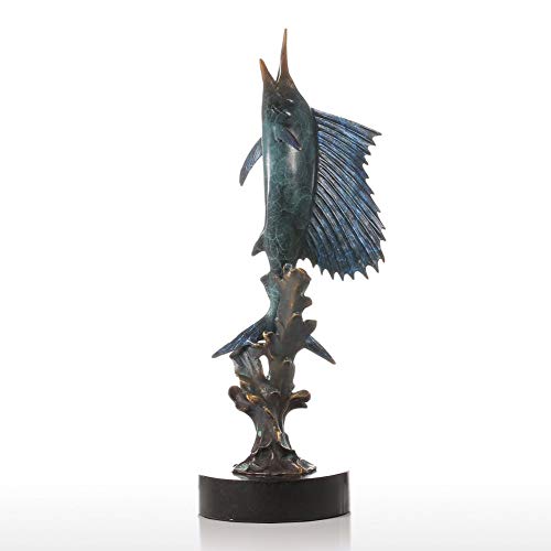 FAE&MGJ sculpture Out of Water Figurine Handmade Bronze Figurine Europe Art Home Decor Craft Gift For Home