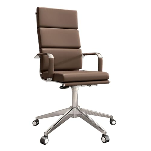 Chaise de bureau ergonomique haut de gamme à dossier haut réglable