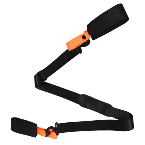 Parliky Multifunctional Snow Ski Carry Strap Snowboard Accessories D-Orange Snowboard Shoulder Straps Snow Ski Storage Straps