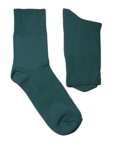 Weri Spezials - Calcetines para mujer (borde suave, sin goma) Blossom Petrol 39-42 Cover
