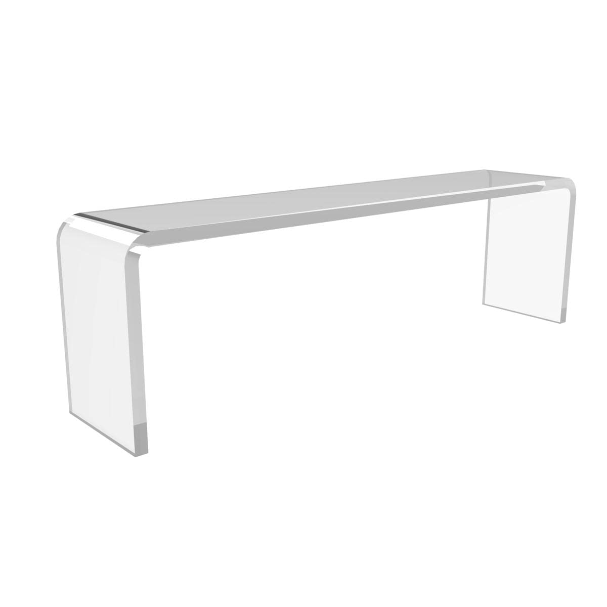 Displaypro Clear Acrylic Riser Display Stand (W400 D50 H150 T10)