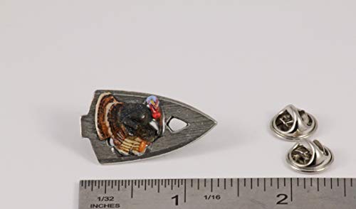 Handcrafted Hand Painted Broadhead With Turkey Magnet For Home Office Hunters Lodge Refrigerator Whiteboard Locker - Made In The United States - Sku Ap079Mag #TOP1