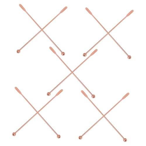 KITANDOVE Accesorio De Bar Cuchara Mezcladora Multifunción Ideal para Café y Cóctel