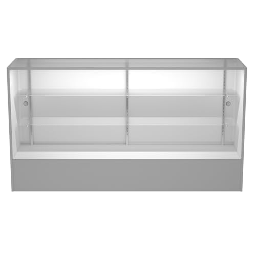 White Retail Display Case 70 inch
