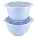 Produktbild Rosti Schüssel 2-er Set MARGRETHE Nordic Blau ca 2+3L mit Deckel | RO-244730 | 8711269912950