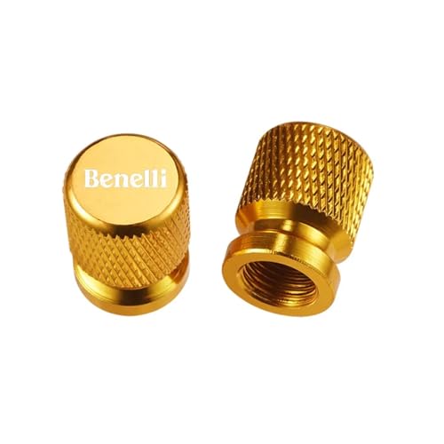 CNC-Ventileinsatzkappe Für Benelli 502C 752S TRK 702 502X 251 Leoncino 500 250 TNT 125 300 600 Motorrad-Radreifen-Teile Ventilkappen(Yellow)