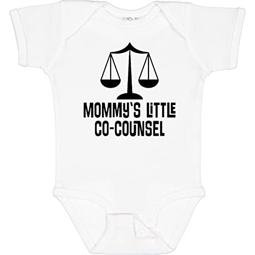 Image of inktastic Mommy Little Co Counsel Lawyer Baby Bodysuit