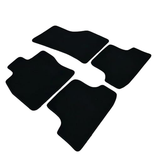 Tapis de sol voiture noirs pour Audi A3 3 portes de 2012 à 2020
