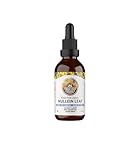 Mullein Leaf Extract for Lungs - Made in UK - 60,000mg High Strength Liquid Mullein Leaf - Mullein Drops