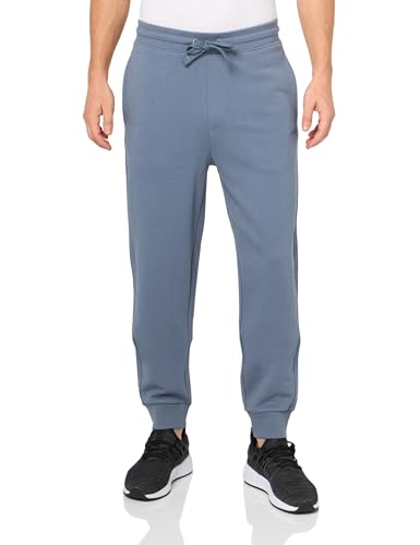 Pantalon de Survêtement HUGO Homme - Joggers en Tissu Éponge avec Revers et Logo Hit