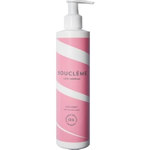 Bouclème crème sans rinçage pour cheveux boucles Curl Cream 300ml I Crème cheveux boucles à la noix de coco et le beurre de karité pour cheveux secs Cover