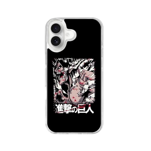 iPhone17ケース 進撃の巨人 柔軟な 透明TPUケース アイフォン17カバー 互換性のある 軽量 カメラ保護