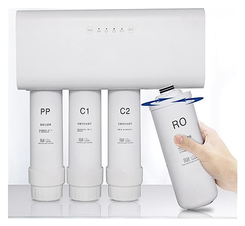 Filtro de agua, filtro purificador de agua, de filtro de agua potable de ultrafiltración for cocina doméstica con grifo de agua doméstica Filtración debajo del fregadero y sobre la encimer(Ro)