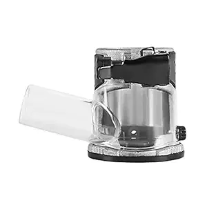 UJEAVETTE Transparent Wood Trimmer Router Base Dust Cover for Routing Edging Projects