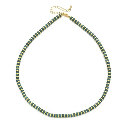 Pendentif en pierre naturelle contre les bijoux ternes faits en plastique
