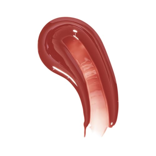 Image of Revolution Beauty, Pout Bomb Plumping Lip Gloss, High-Shine for Glossy, Fuller & Plump Lips with Hyaluronic Acid & Peptides, Vegan & Cruelty-Free (Melba Warm Peach, 4.6ml)