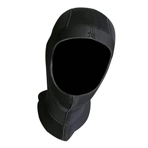 Traje de neopreno 5mm con capucha para buceo y surf en aguas frías 7
