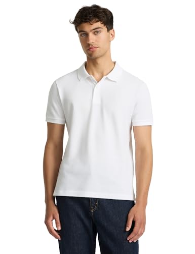 Camiseta polo clásica para hombre de algodón Good Earth®, de algodón australiano, con botones de nácar, prenda esencial diaria miniatura 1