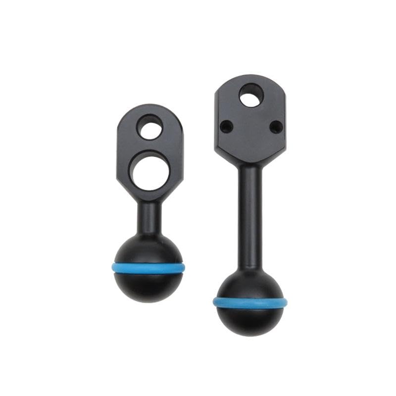 Adaptador YS de bola para fotografía submarina de aluminio de 2.3 pulgadas 4