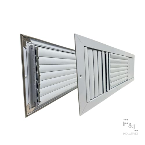 Diffuseur de plafond anti courant d'air avec volets réglables HVAC