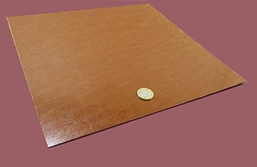 Generic KS-5929-21-10 Micarta Canvas Ce Phenolic Sheets .031 Inch (1/32") Thick X 12 Inch X 12 Inch 6 Units thumb #5
