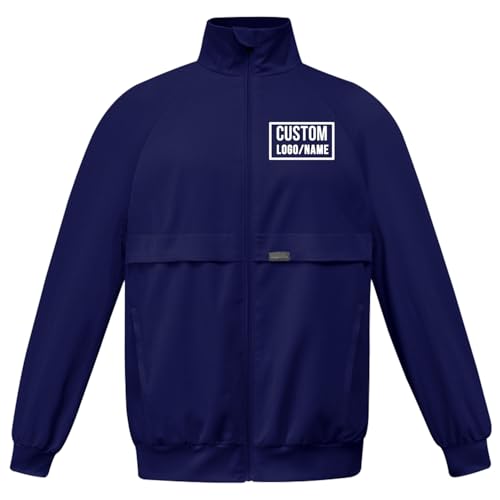 Image of Oakazer Custom Scrub Jackets Women Medical Uniform Personalized Customized Logo Nurse Track Jacket