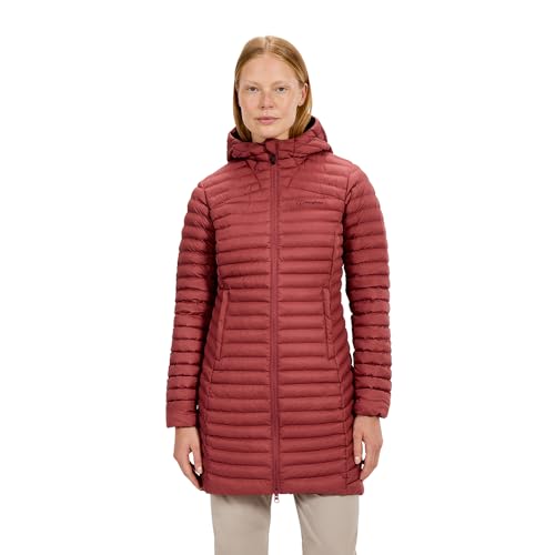 Berghaus Women's Nula Synthetic Insulation Padded Warm Jacket | Durable Design | Water Resistant | Puffer Insulated Jacket, Red, 12