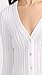 Vince Womens Ribbed V Neck Cardigan Sweater, Optic White, Large US
