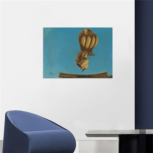 Impression sur toile Max Ernst oiseau affiche décoration murale
