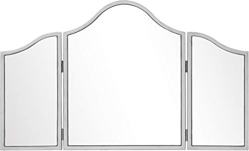 Elegant Decor MF6-1005S Chamberlan Contemporary Mirror, 39", Silver