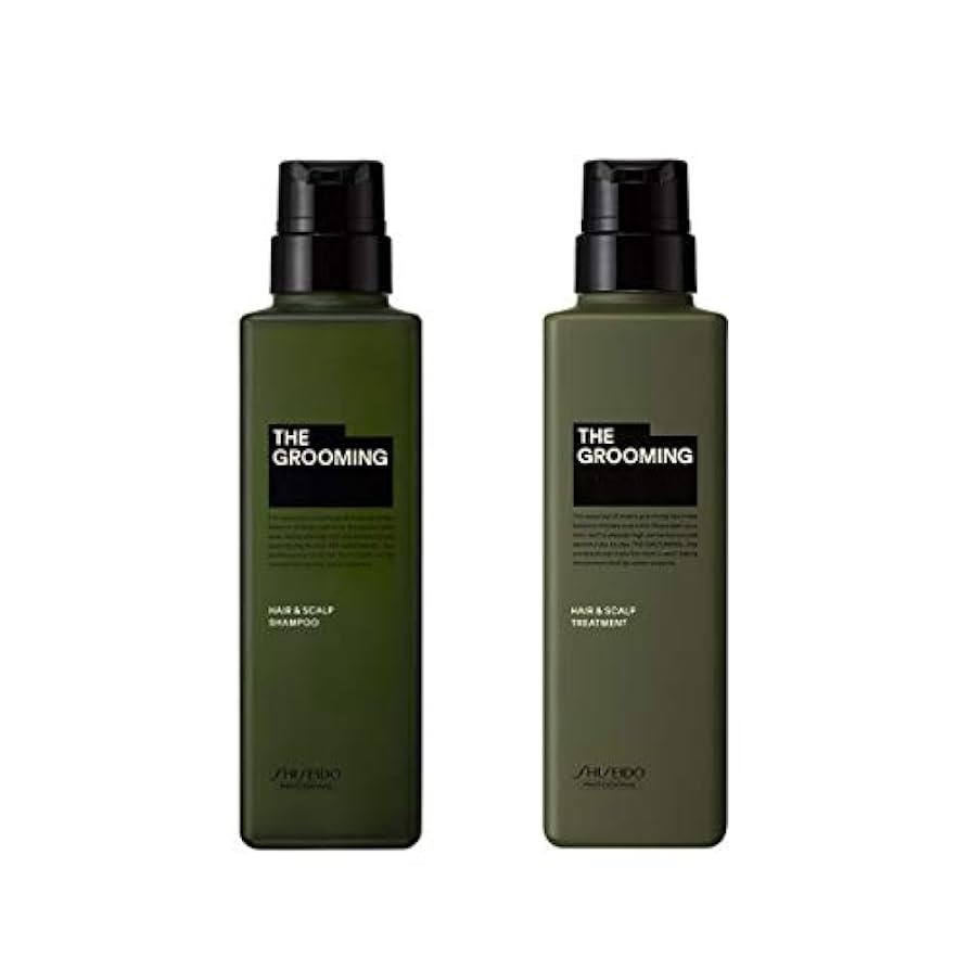 THE GROOMING トリートメント　500g 2本セット　L Amazon.co.jp: 資生堂 ザ・グルーミング シャンプー 500ml