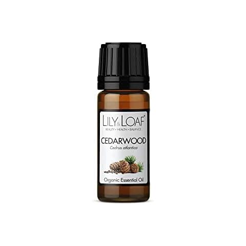 Lily & Loaf Cedarwood Atlas Organic Essential Oil (Cedrus atlantica) - 100% Pure & Natural - 10ml Cover