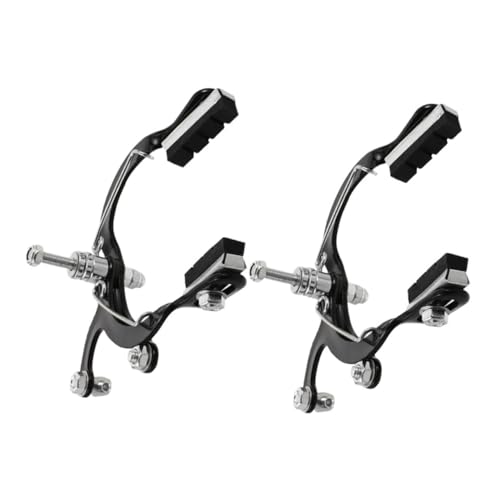 Toddmomy 2pcs Front Brake Caliper for Bike Road Bicycle Caliper c Clamp and Pads Easy to Install for Multiple Cycling Needs