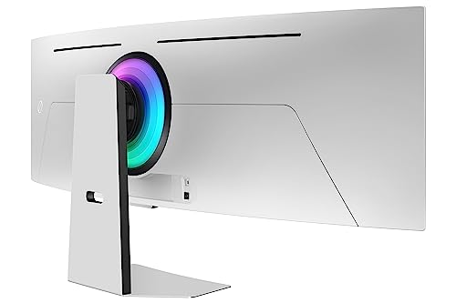 Samsung 49-Inch OLED G9 Odyssey Gaming Monitor with 0.03ms GtG Response time & DQHD 240Hz Refresh rate, Supports AMD FreeSync Premium Pro, Local Warranty