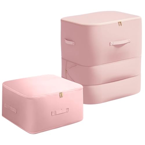 Self Compression Organizer - Clear Blanket Holder, Heavy Dut