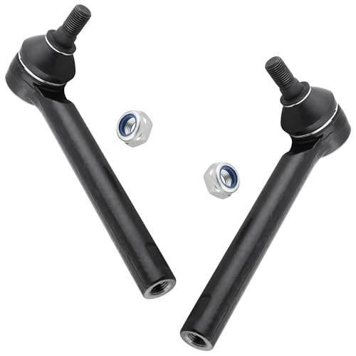 WEDOAUTO 2Pcs Suspension Front Outer Tie Rods End Links Left Driver & Right Passenger Fit For Nissan Murano 2005 2006 2007 SE/SL/S Sport Utility 4-Door 3.5L V6 Replace# 48520CB025 D8520CB025 ES800046