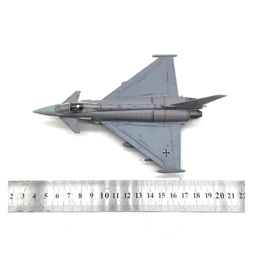 Kit de construccion EF2000 Typhoon 1:100 modelo de simulacion estatica para coleccionismo militar 2