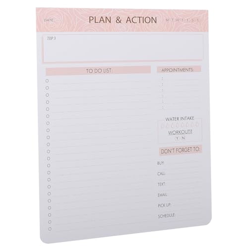 GRIRIW Notizblock Mit Logo To-do-listen-block Für Arbeit...