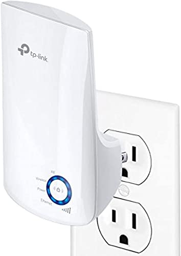 TP-Link TL-WA850RE 300Mbps Universal Wi-Fi Range Extender, Repeater, Wall Plug design, One-button Setup, Smart Signal Indicator