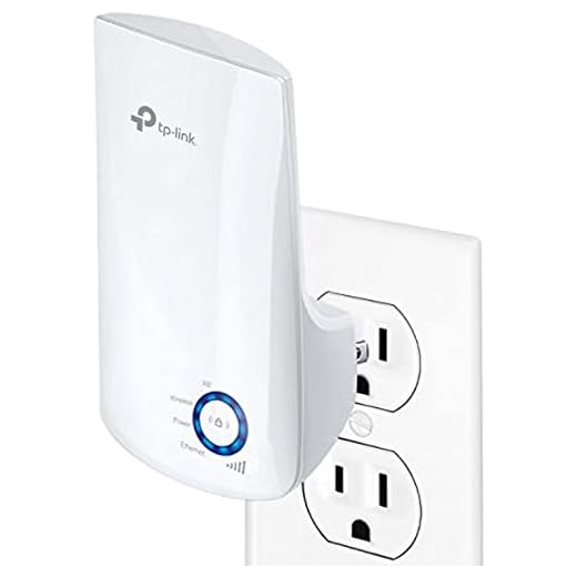 TP-Link TL-WA850RE 300Mbps Universal Wi-Fi Range Extender, Repeater, Wall Plug design, One-button Setup, Smart Signal Indicator