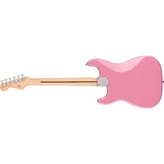 Squier Sonic Stratocaster HT H MN Flash Pink – Guitare Électrique - Les Beatles, Paul McCartney, John Lennon, RIngo Starr, George Harrison Squier Sonic Stratocaster HT H MN Flash Pink - Guitare Électrique – Image 2