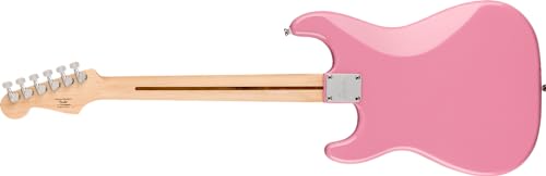 Image of Squire Sonic Stratocaster HT H Electric Guitar, Flash Pink, Maple Fingerboard, White Pickguard