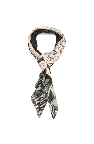 Women's Spitalfield Large Square Scarf, Fashion Shawl with Design, Wrap Scarf for Daily Wear, 100% Modal, Blush2