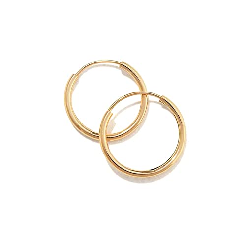 Boucles d'oreilles argent 925 femmes le cadeau idéal en cerceau épuré