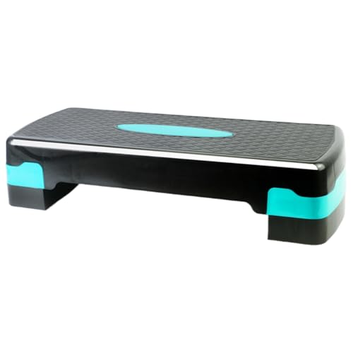 TAYTHIエクササイズペダル、ステップスツール、フットスツール、エクササイズ、ヨガジムエアロビクス、家庭用、スポーツ、エアロビクス、大人と子供が使用できます (2層,ブルー)