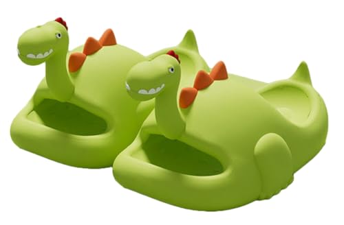 Funny Dinosaur Design Sandals Unique Women’s Platform Slippers Soft Open Toe Shower Bedroom Pool Beach Non-slip Shoes