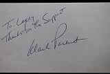 Mark Parent Padres Phillies Pirates Orioles Autographed 3x5 Index Card JSA 17D - MLB Cut Signatures